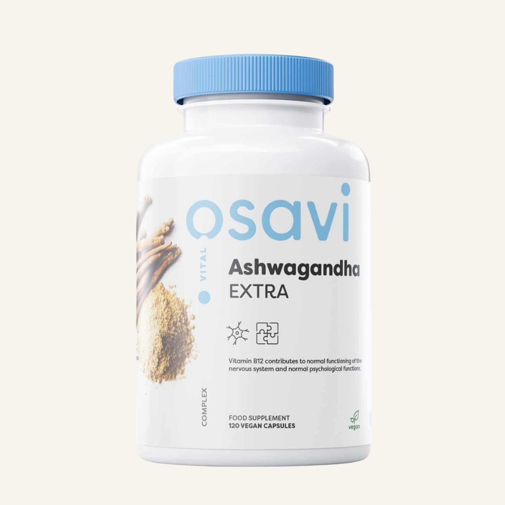 Ashwagandha Extra, 400mg - 120 vegan caps