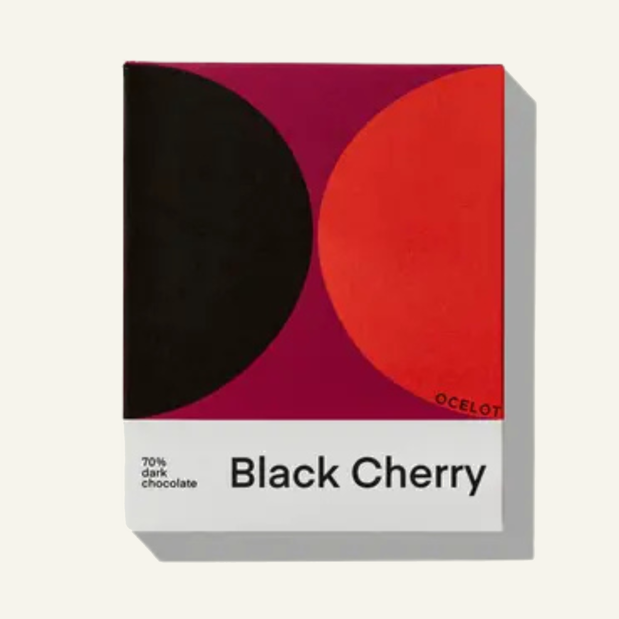 Black Cherry - award winning Organic 70% dark choc bar, 70g