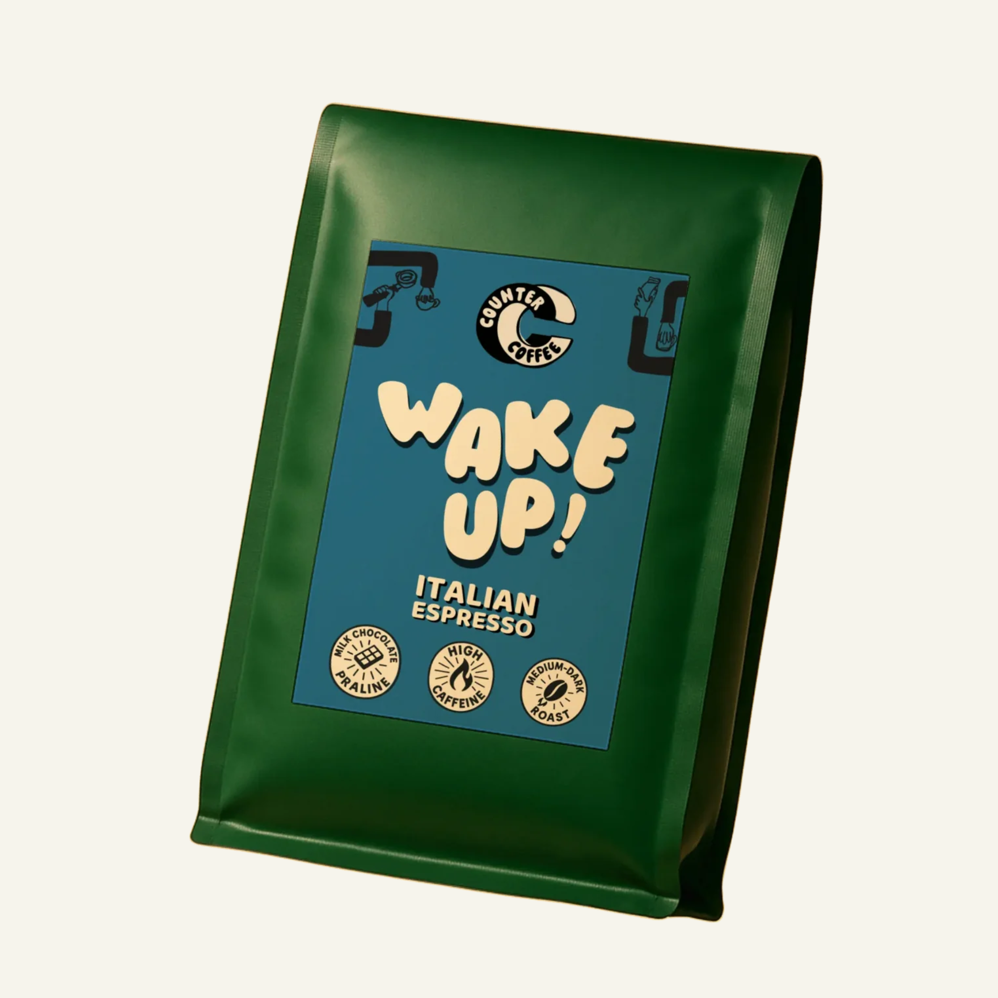 Coffee, Wake Up! Espresso Fresh Roasted Italian-Style: Fine (Espresso) / 350g