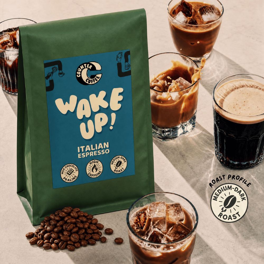 Coffee, Wake Up! Espresso Fresh Roasted Italian-Style: Fine (Espresso) / 350g