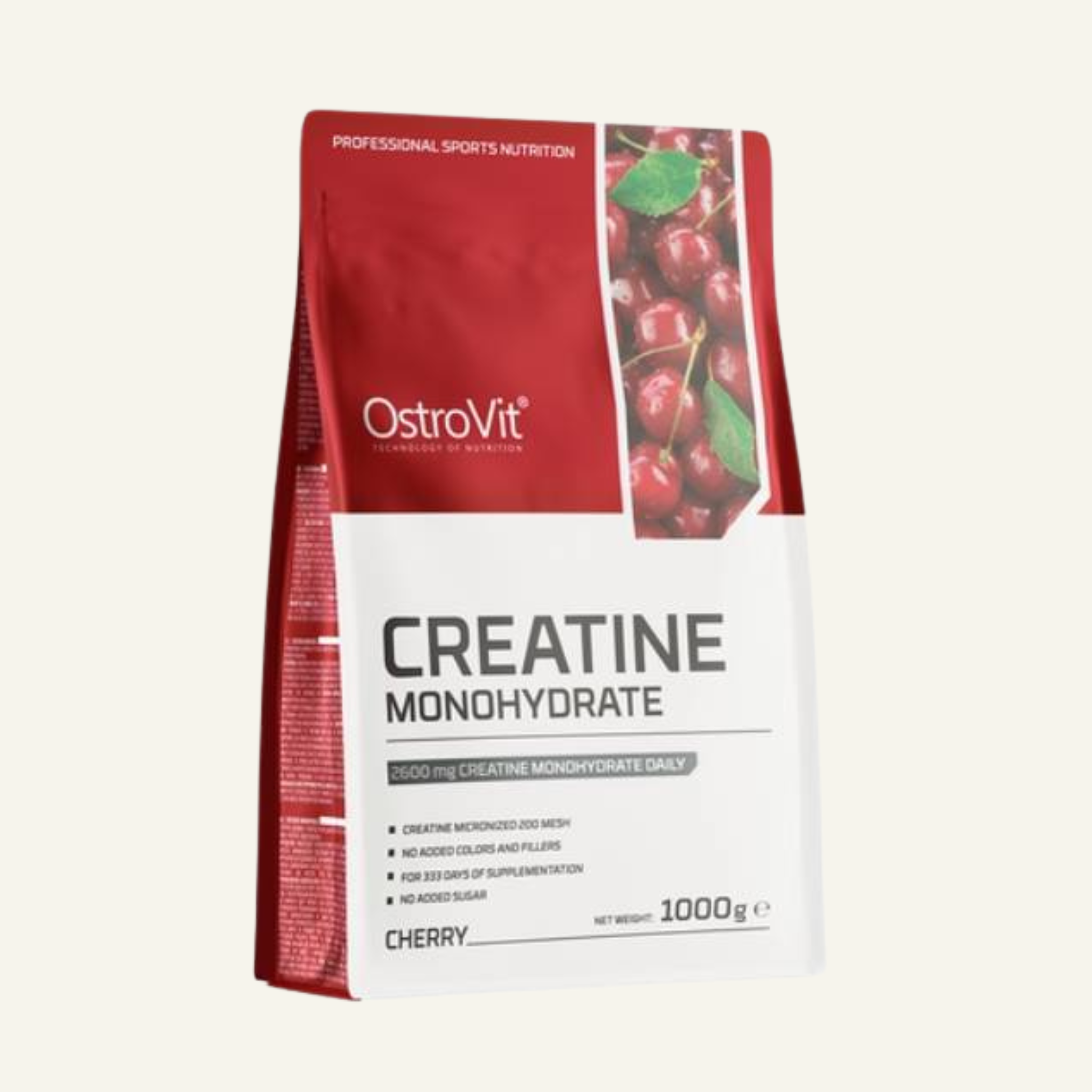 Creatine Monohydrate, Cherry - 1000 grams