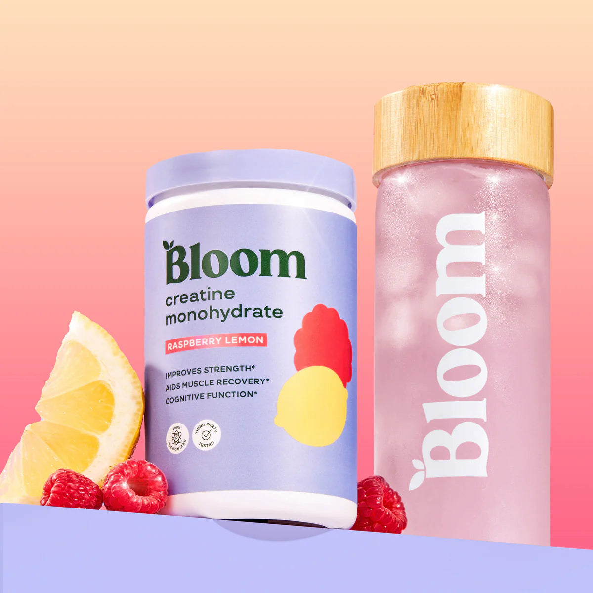 Creatine Monohydrate Raspberry Lemonade