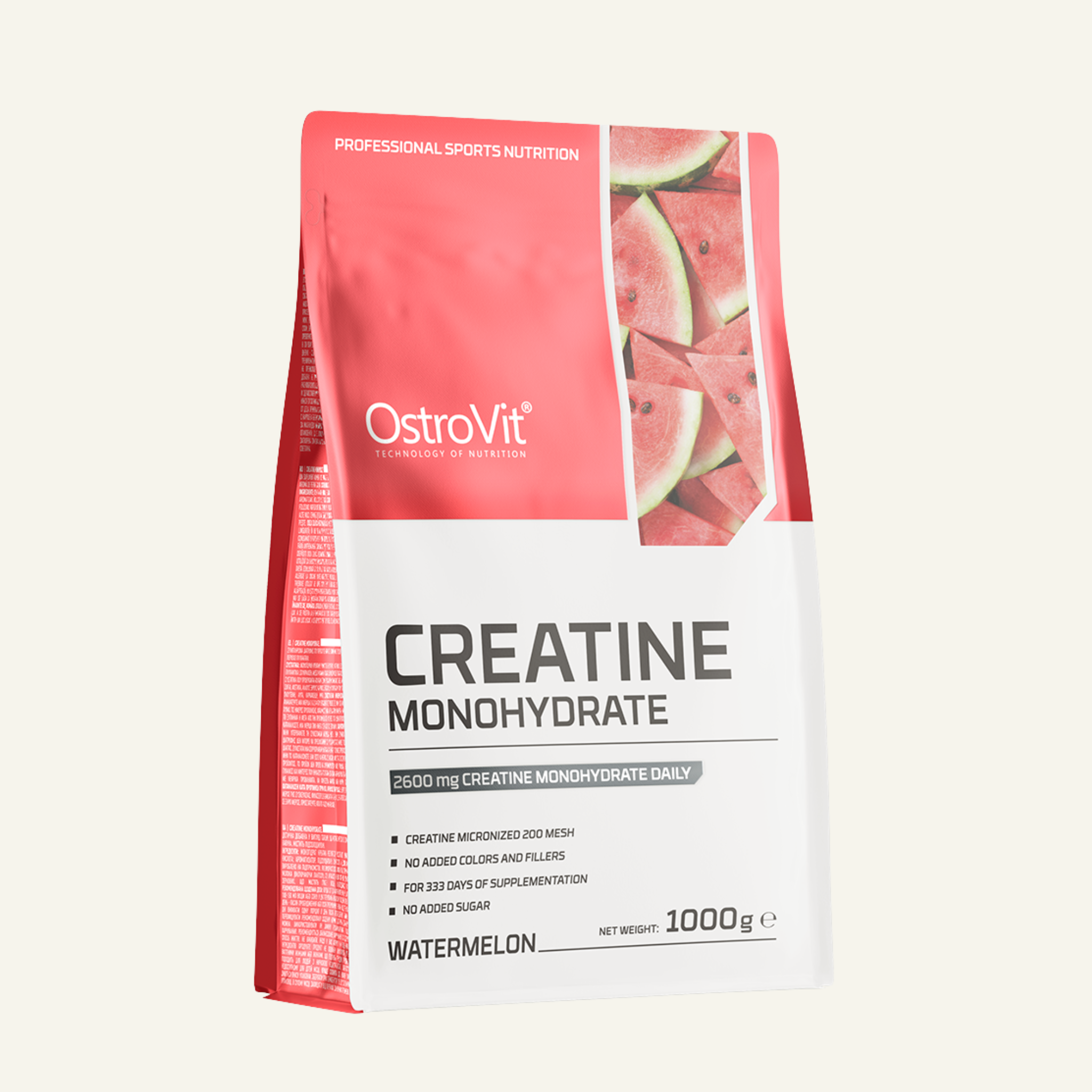 Creatine Monohydrate, Watermelon - 1000 grams