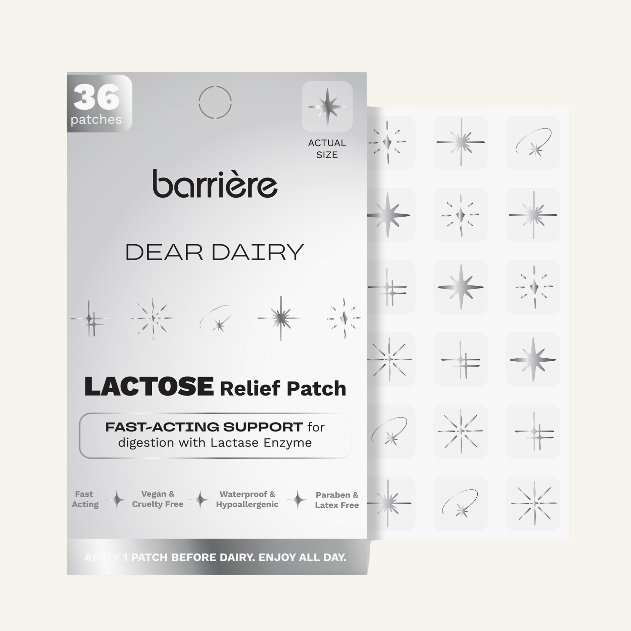 Dear Dairy Lactose Relief Patch