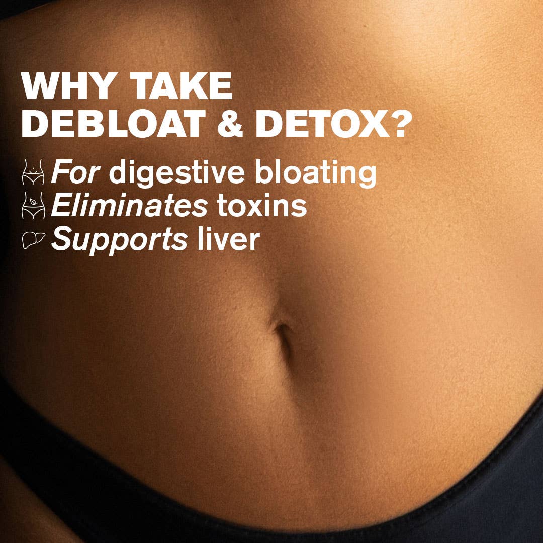 Debloat & Detox | 60 Capsules | Liver Detox | Milk Thistle