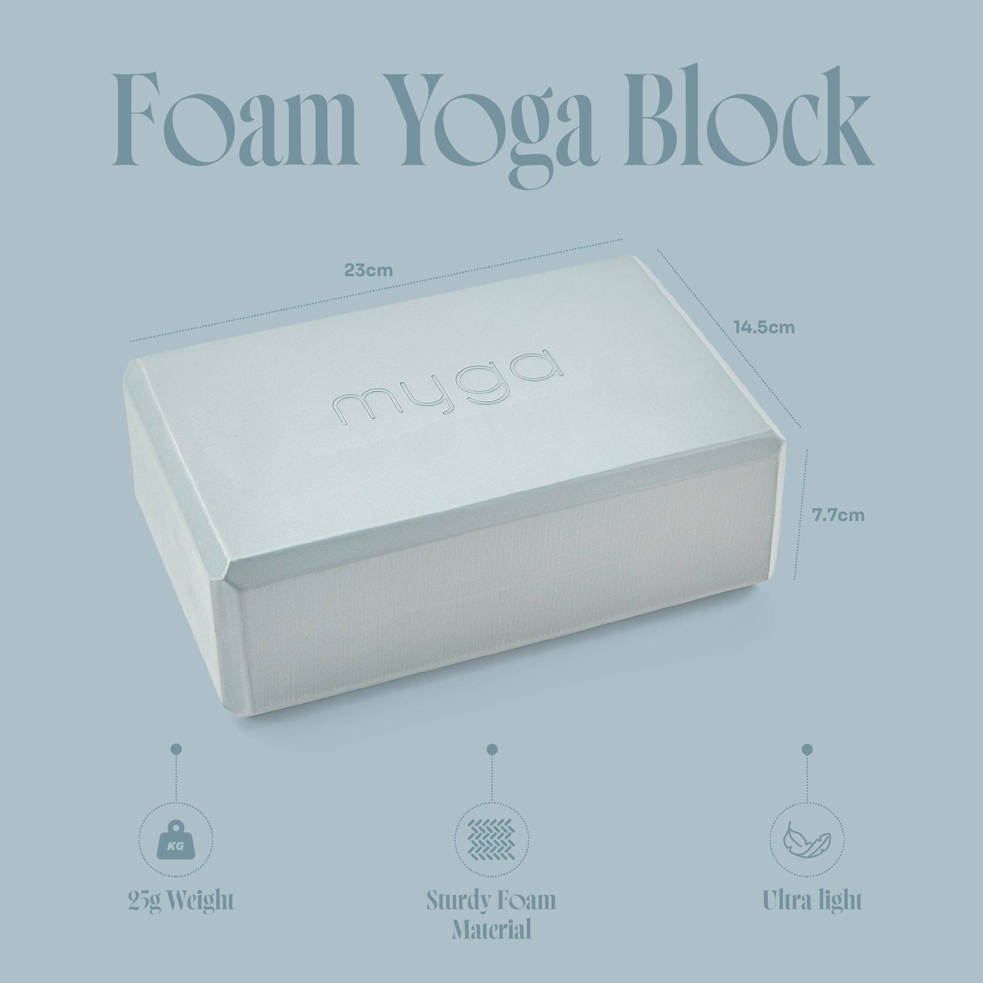 Foam Yoga Block - Teal