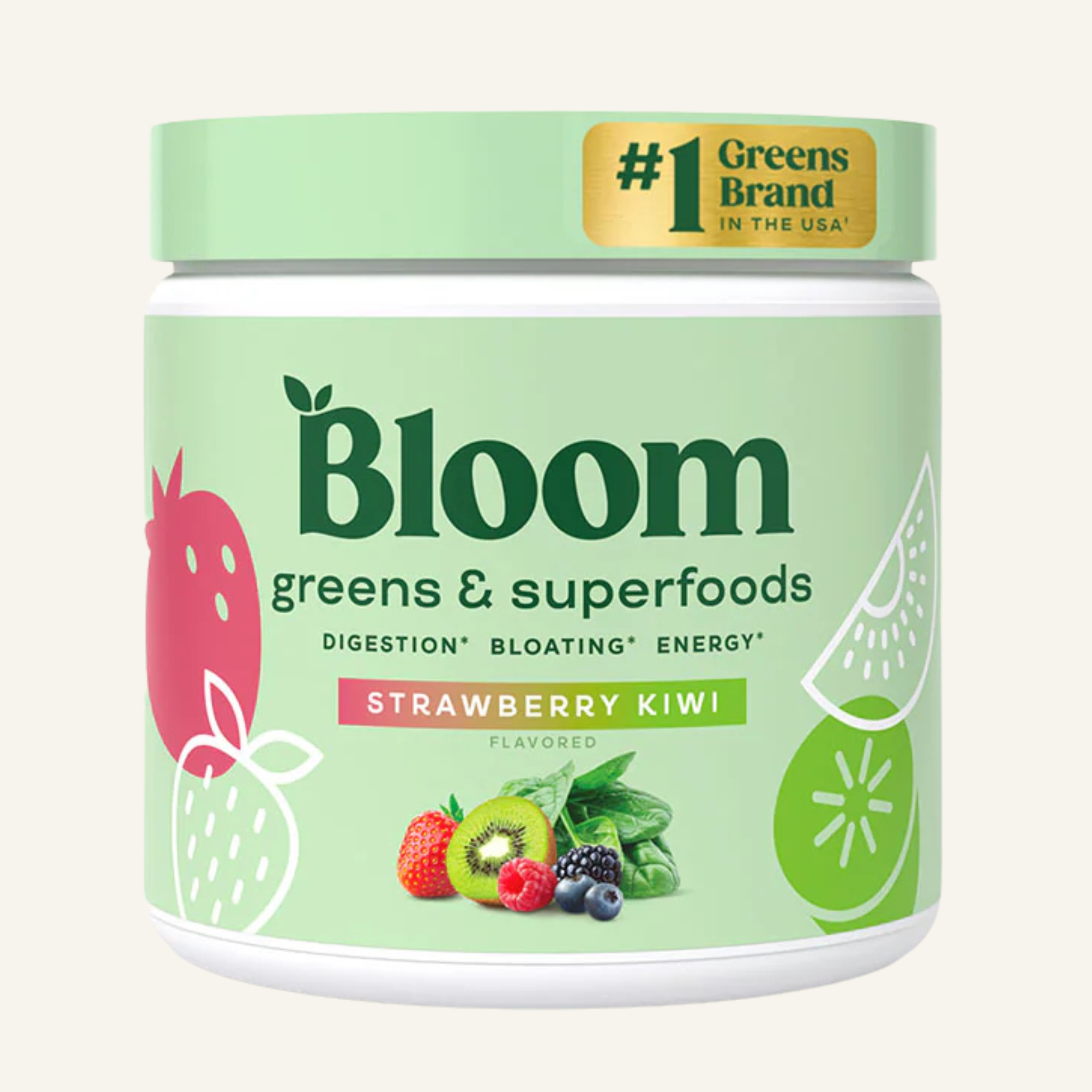 Greens & Superfoods 180g Strawberry Kiwi