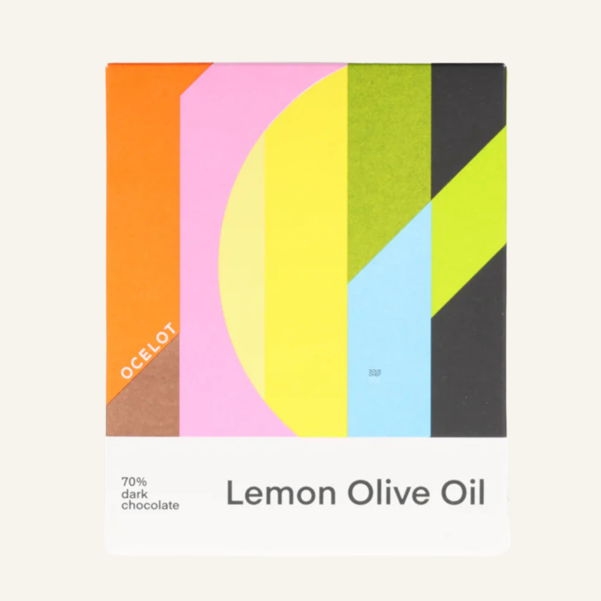 Lemon Olive Oil - Organic 70% dark chocolate bar, 70g