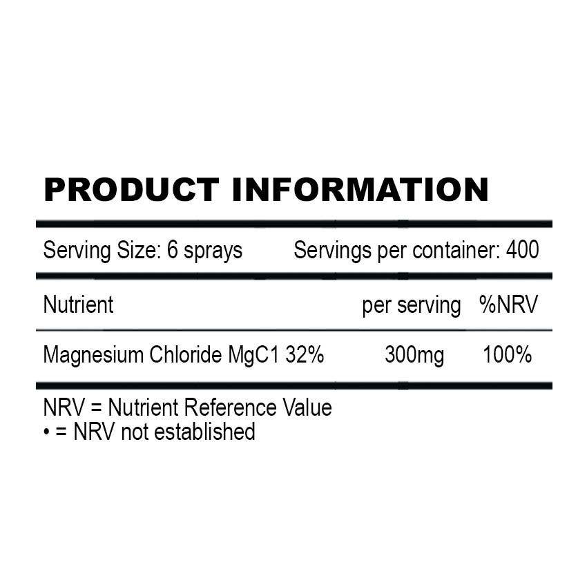 Magnesium Oil Spray - 200ml | Transdermal / Full Absorption