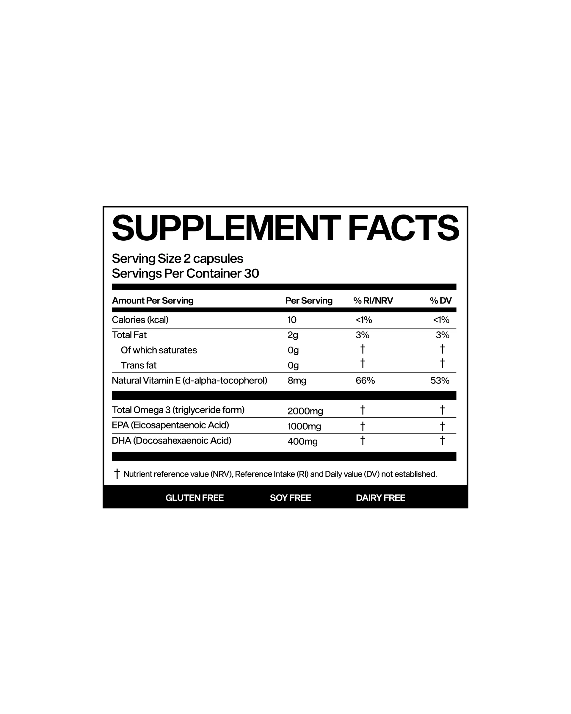 Omega 3 Supplement