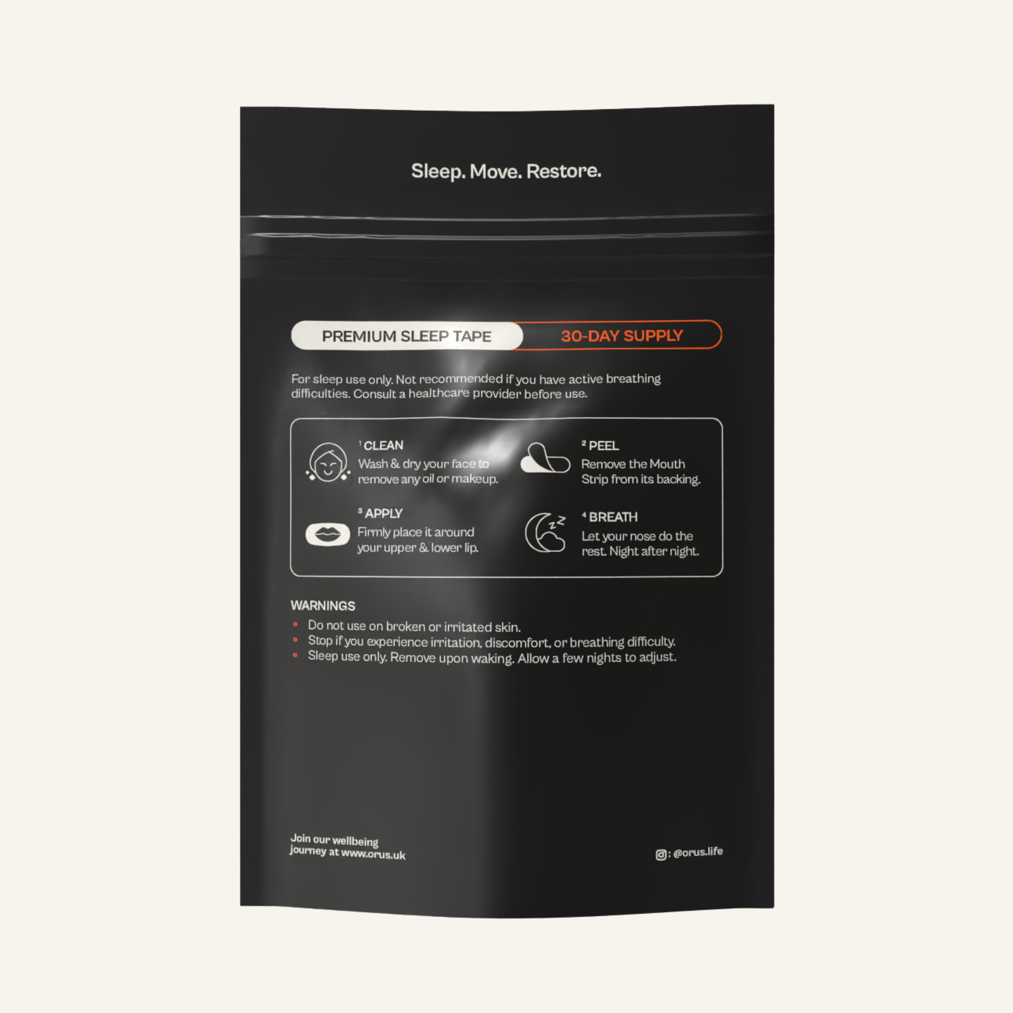 Mouth Tape (30 pack)
