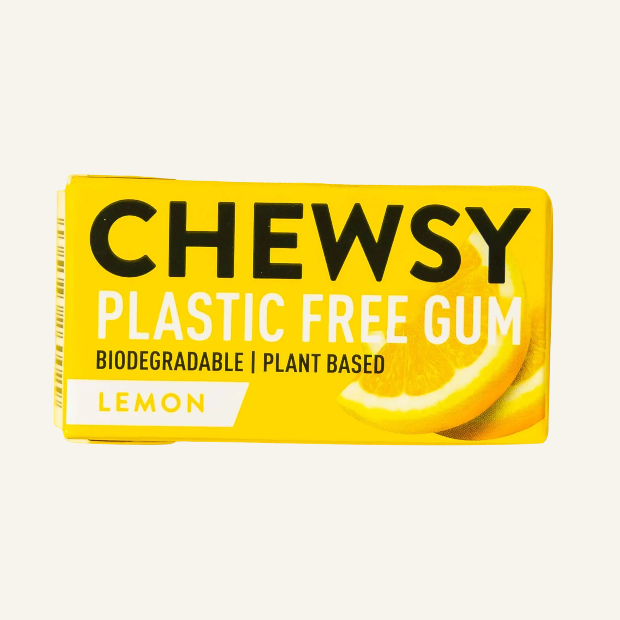Plastic free chewing gum: Lemon
