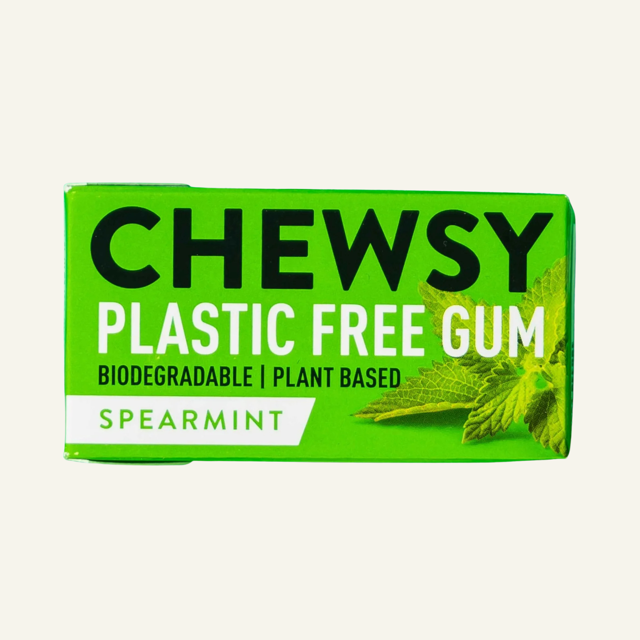 Plastic free chewing gum: Spearmint
