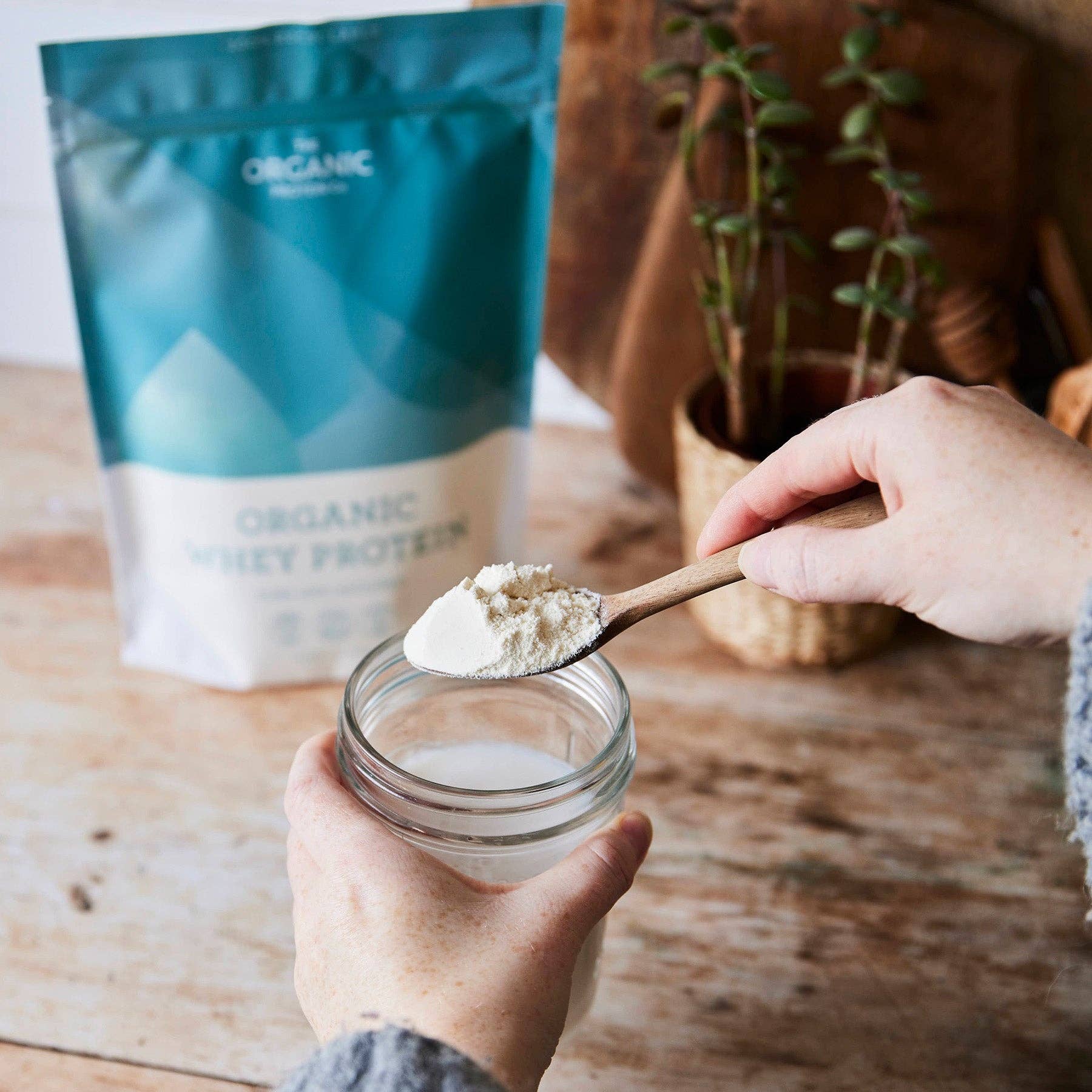 Pure Unflavoured Organic Whey Protein: 400g