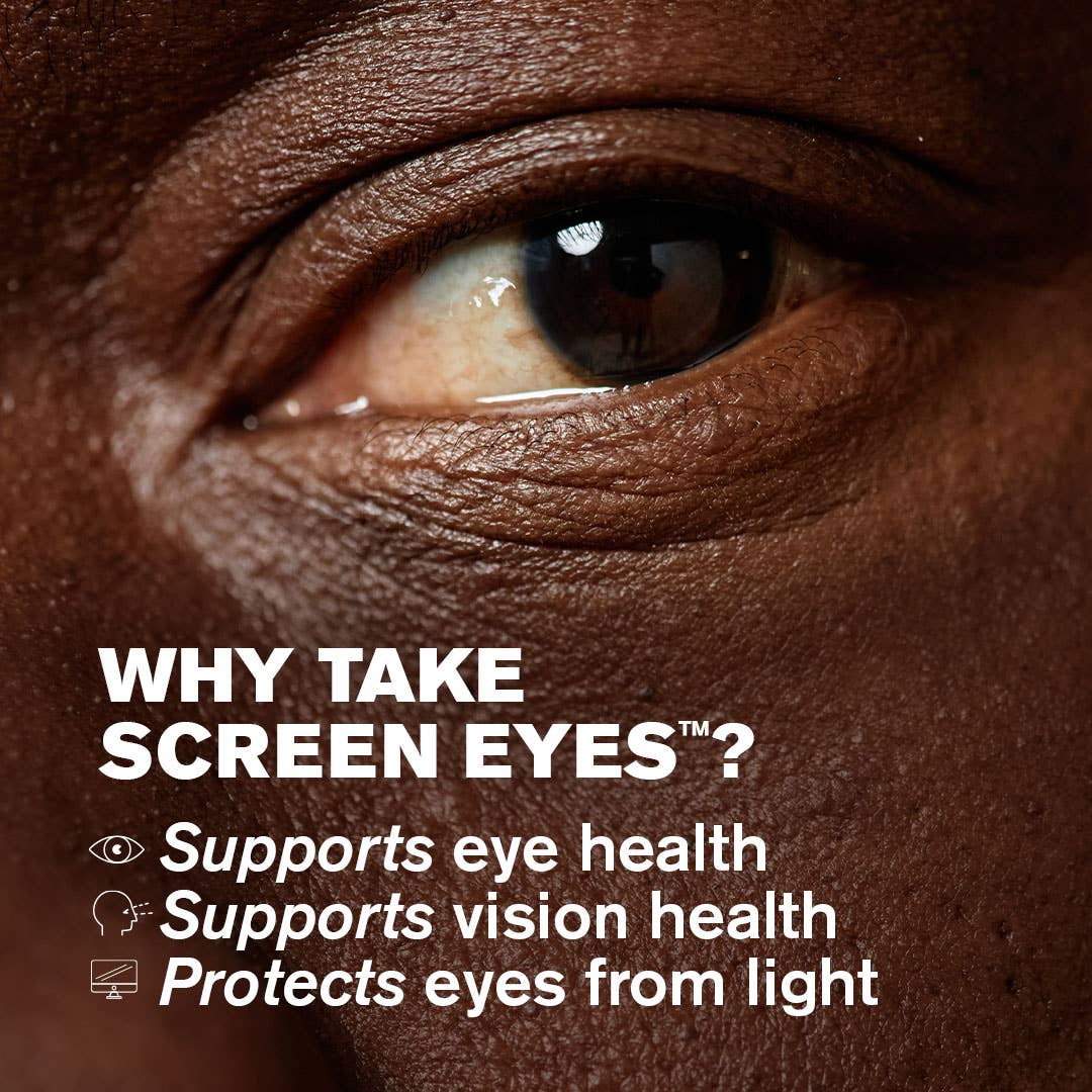 Screen Eyes™ | 60 Capsules | Complete Eye Health Supplement