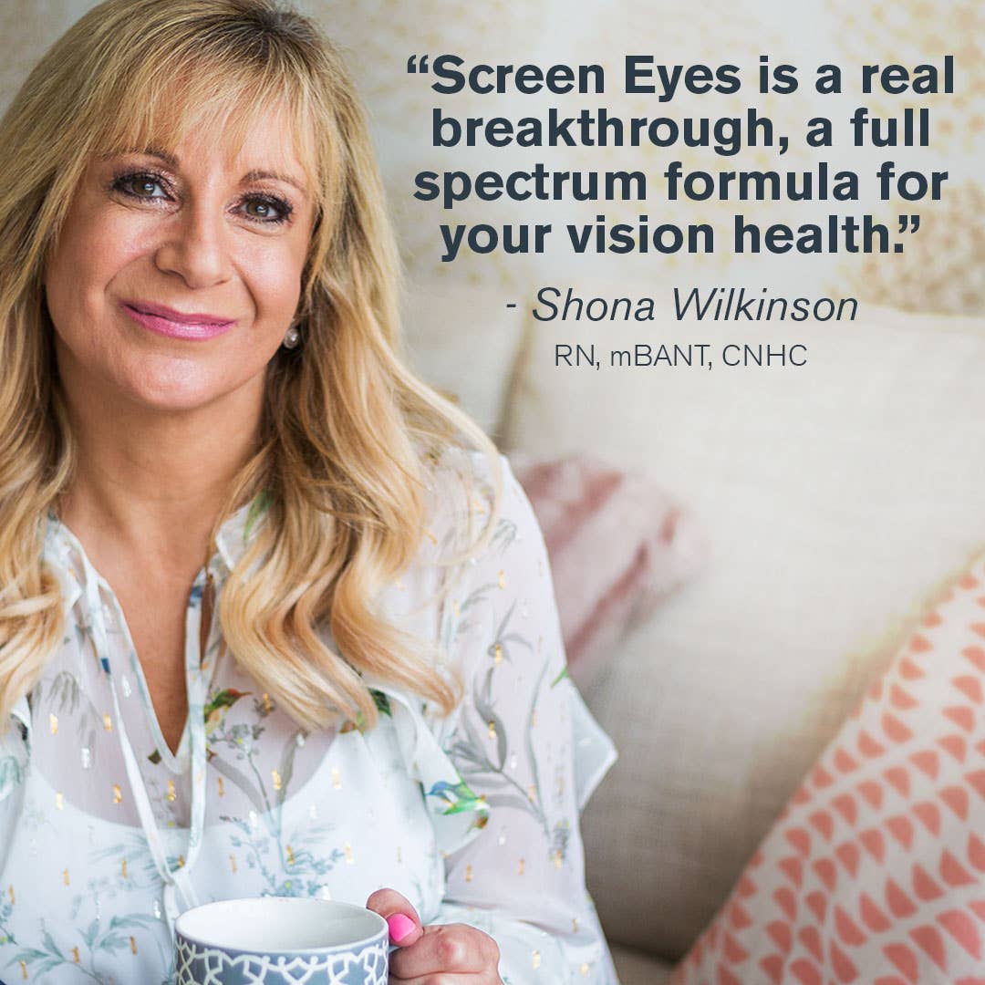 Screen Eyes™ | 60 Capsules | Complete Eye Health Supplement
