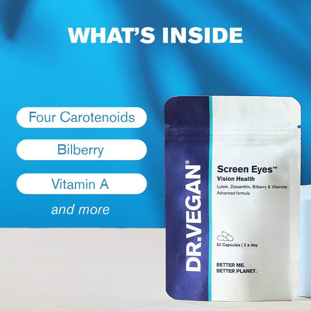 Screen Eyes™ | 60 Capsules | Complete Eye Health Supplement