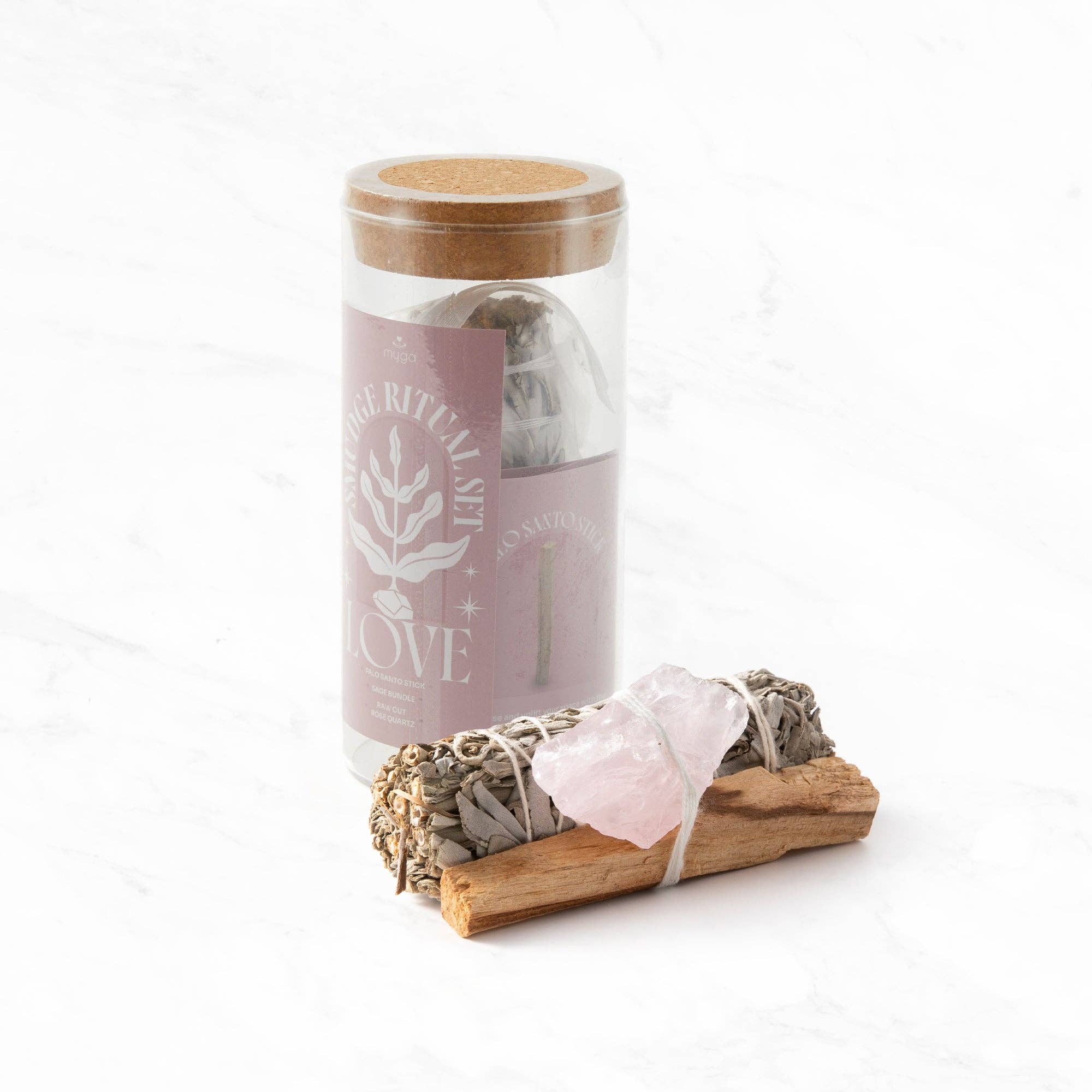 Smudge Ritual Set – Cleanse, Protect & Invite Positive Energy: Black Tourmaline