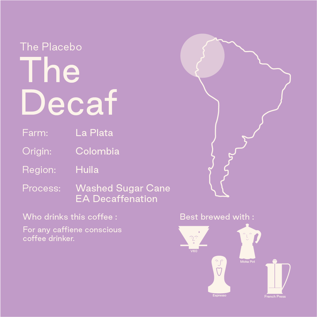 The Decaf: Colombian Decaf Coffee Beans: 250g