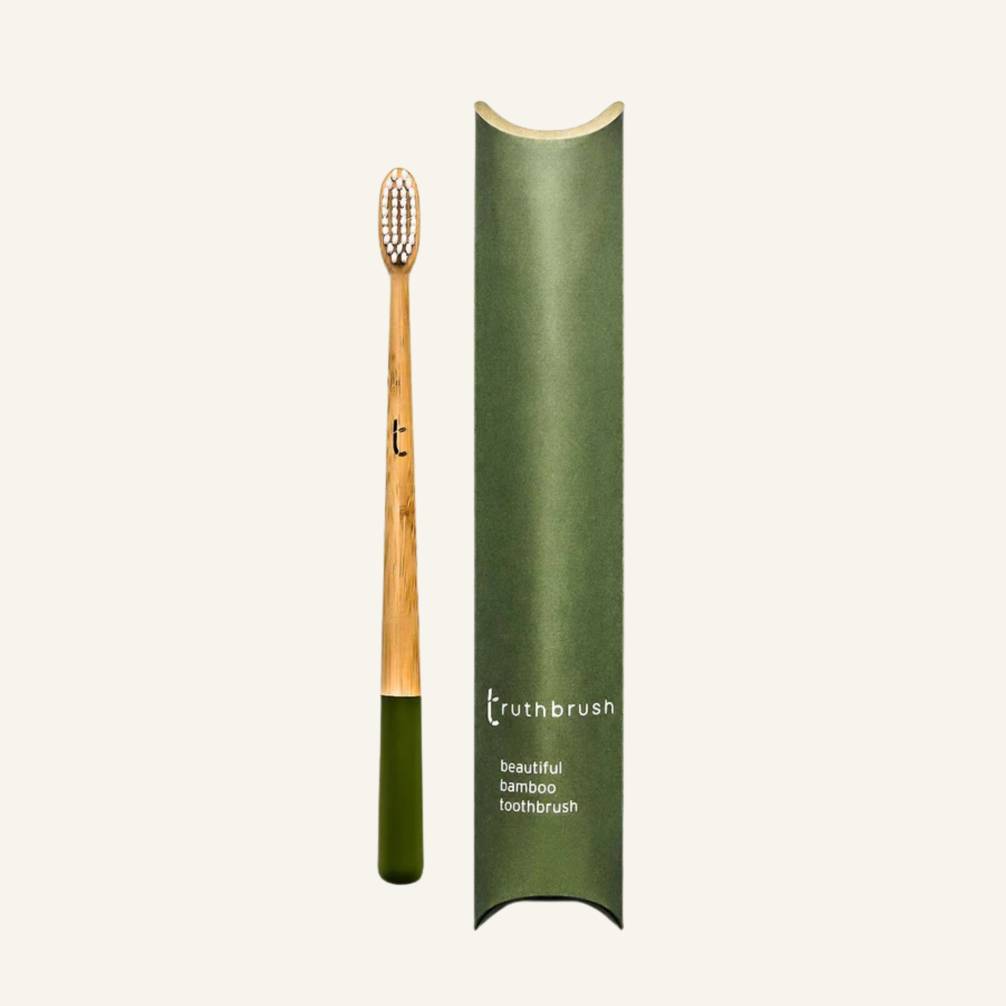Bamboo Toothbrush - Medium - Green