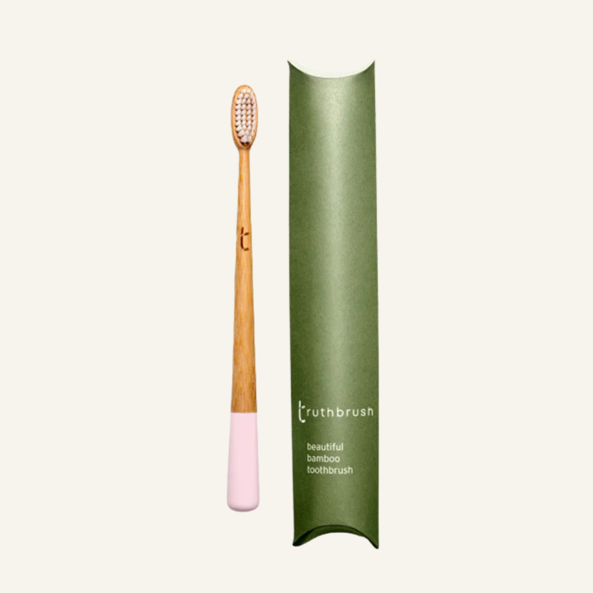 Bamboo Toothbrush - Medium - Pink