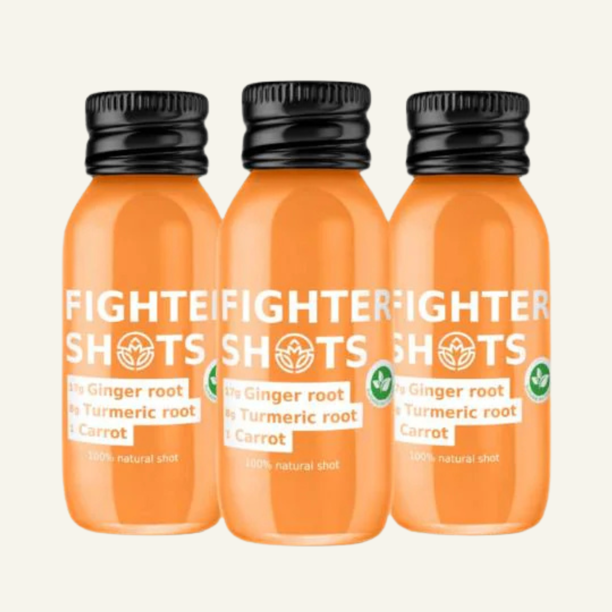 Vegan Carrot + Ginger + Turmeric Shot 60ml