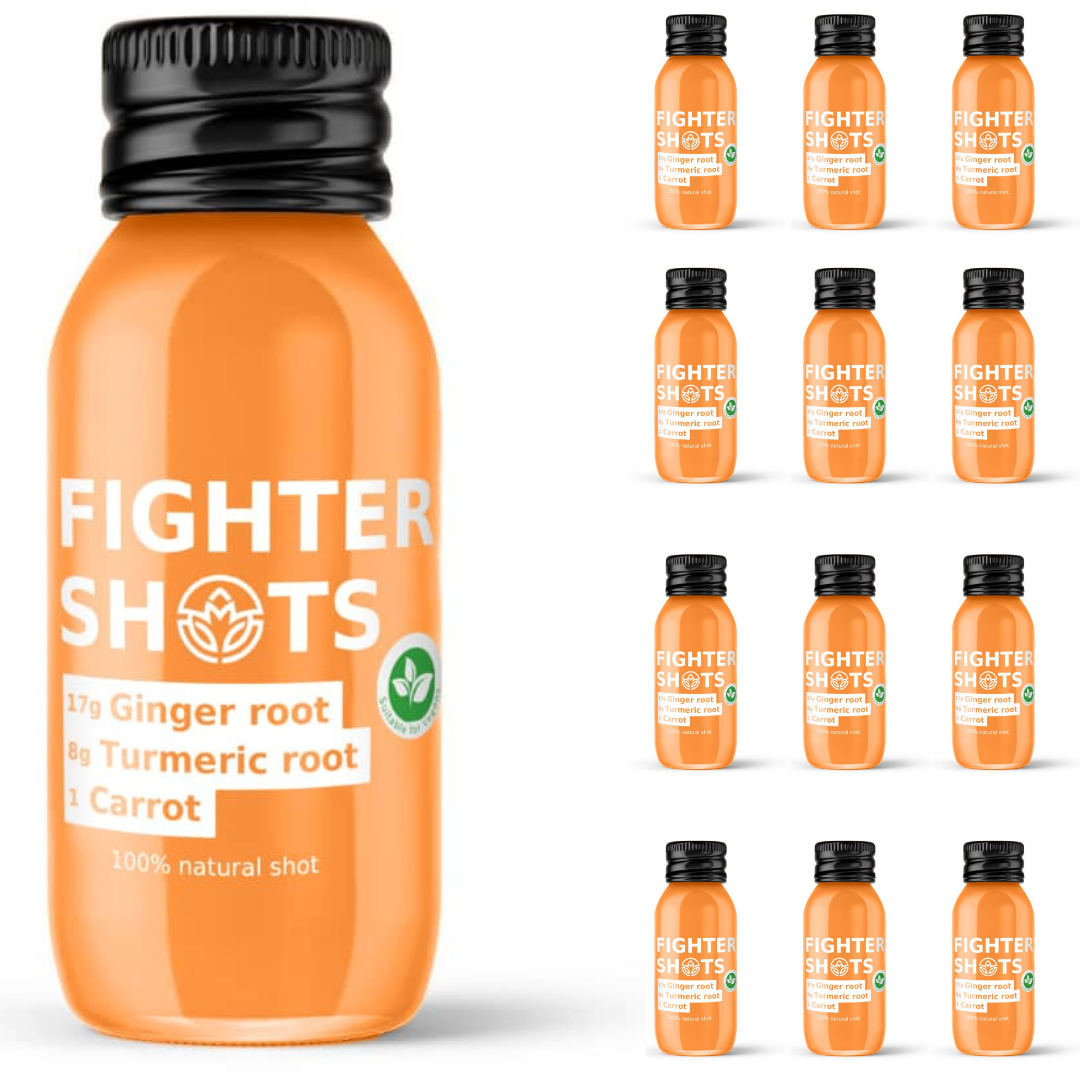 Vegan Carrot + Ginger + Turmeric Shot 60ml