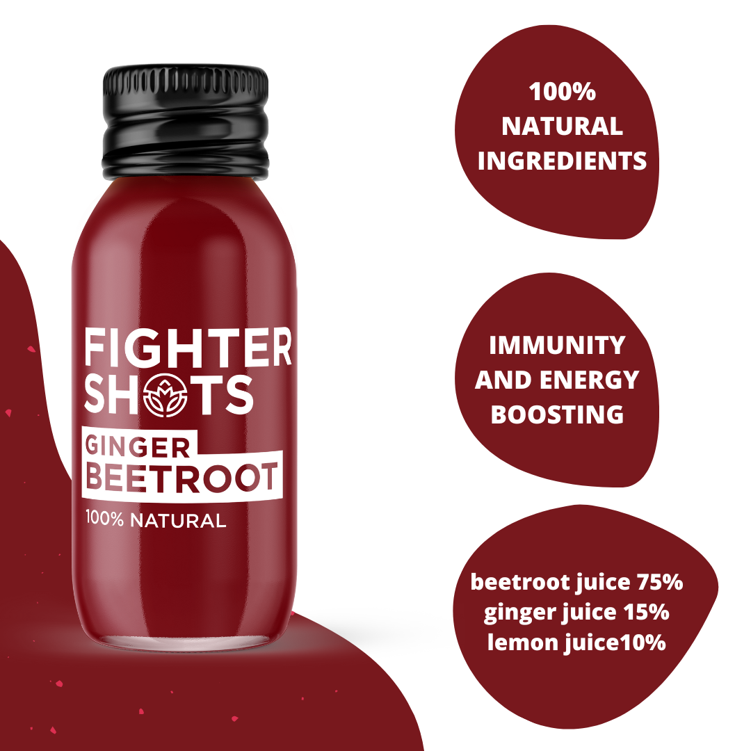 Vegan Ginger + Beetroot Vegan Shot 60ml