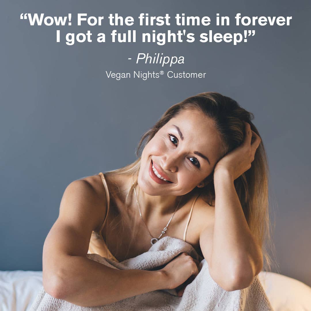 Vegan Nights® | 30 Capsules | Better, Deeper Sleep
